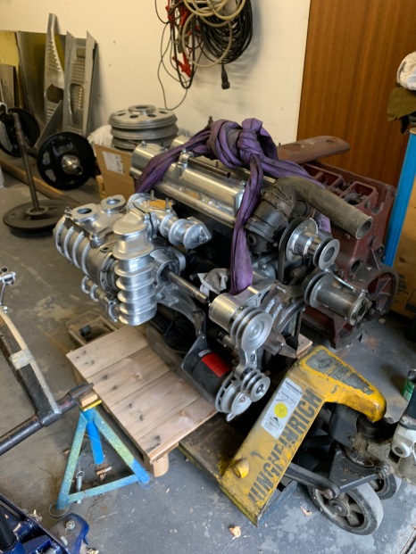 riley Motor 2,5 Liter mit Kompressor